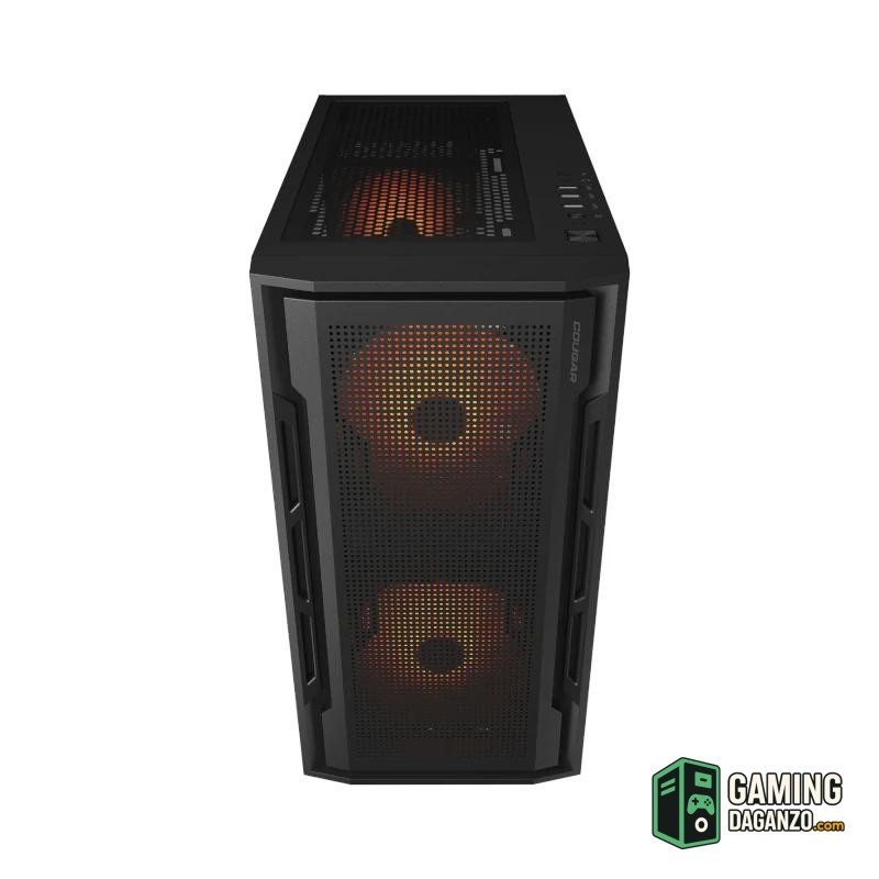 Cougar Caja Uniface Mini Rgb Black-Cajas y fuentes-1 Gamingdaganzo.com