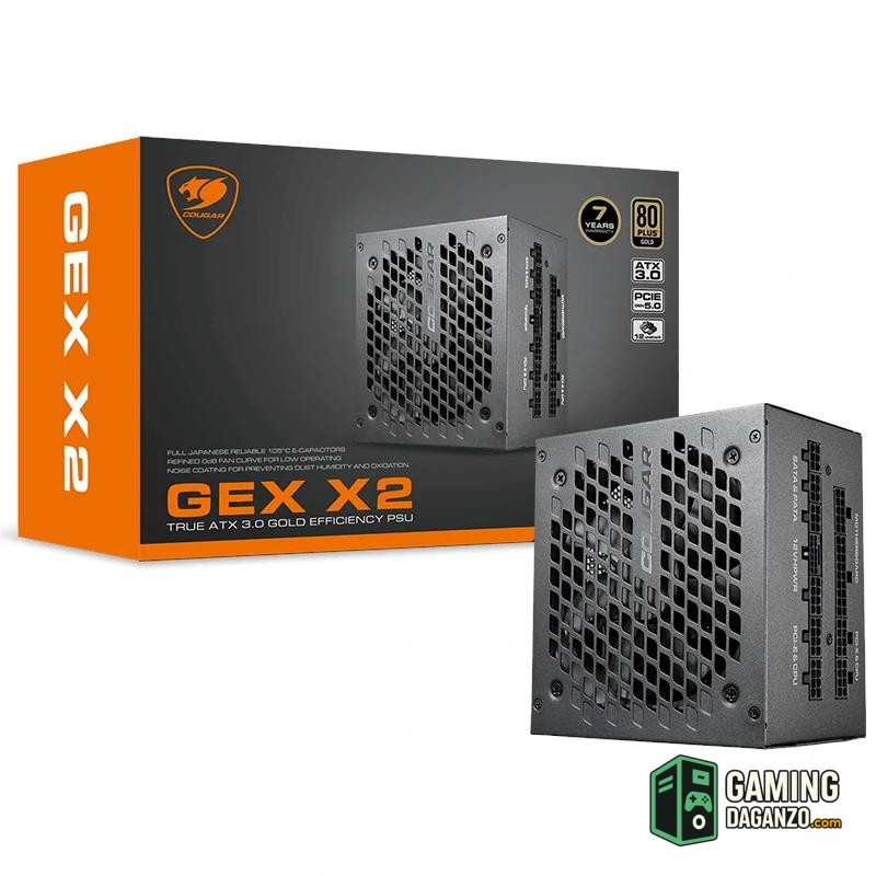 Cougar Fuente GEX X2 850w modular 80plus Gold-Cajas y fuentes-1 Gamingdaganzo.com