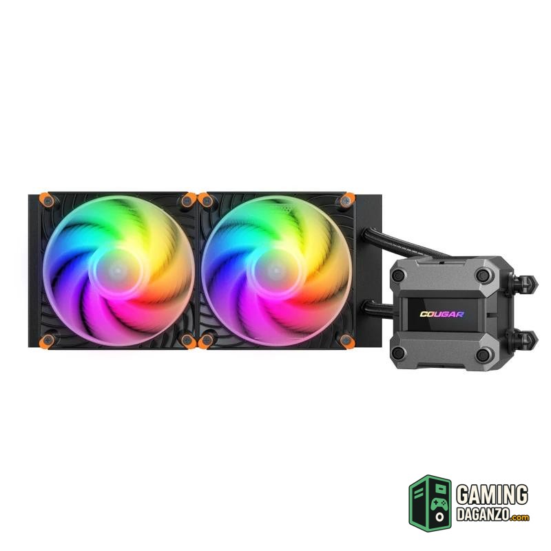 Cougar Poseidon Ultra 240 Argb Negro-Micros y ventiladores-1 Gamingdaganzo.com