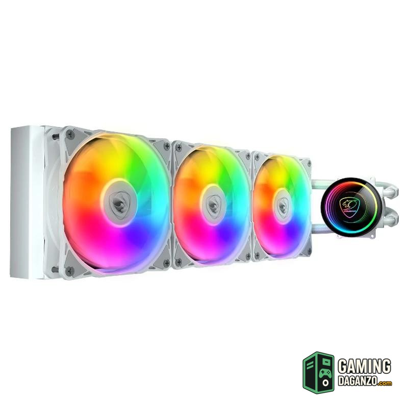 Cougar Ref. Liquid.Poseidon Elite ARGB 360 White-Micros y ventiladores-1 Gamingdaganzo.com