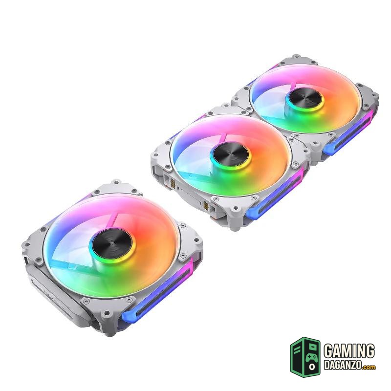 Cougar Vent. Modular Apolar 120 Argb White (3pcs)-Micros y ventiladores-1 Gamingdaganzo.com