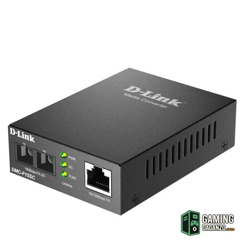 D-Link DMC-F15SC Conversor Medios SC SM 15Km-Adaptadores red-1 Gamingdaganzo.com