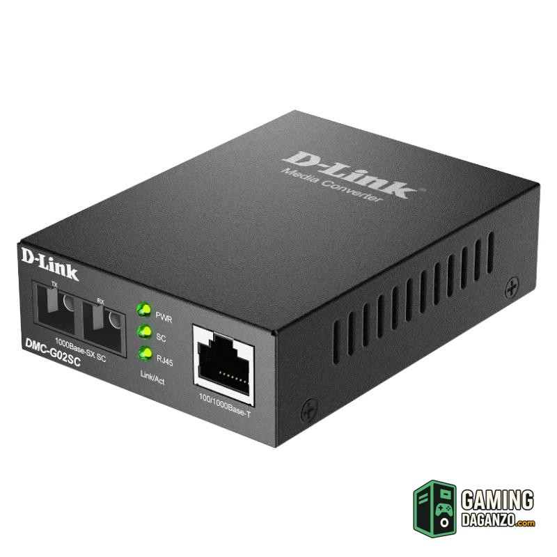 D-Link DMC-G02SC Conversor Medios MM-Adaptadores red-1 Gamingdaganzo.com