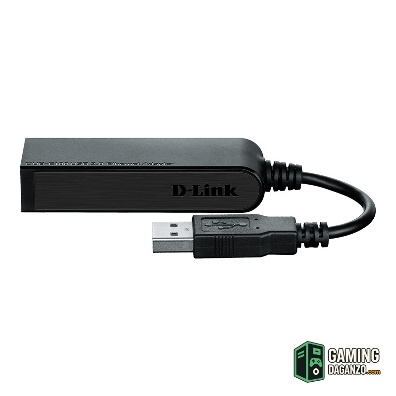 D-Link DUB-E100 Adaptador USB 2.0 a LAN 10/100Mbps-Adaptadores red-1 Gamingdaganzo.com