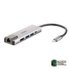 D-Link DUB-M520 Hub USB-C HDMI/2USB 3.0/USB-C/Ethe