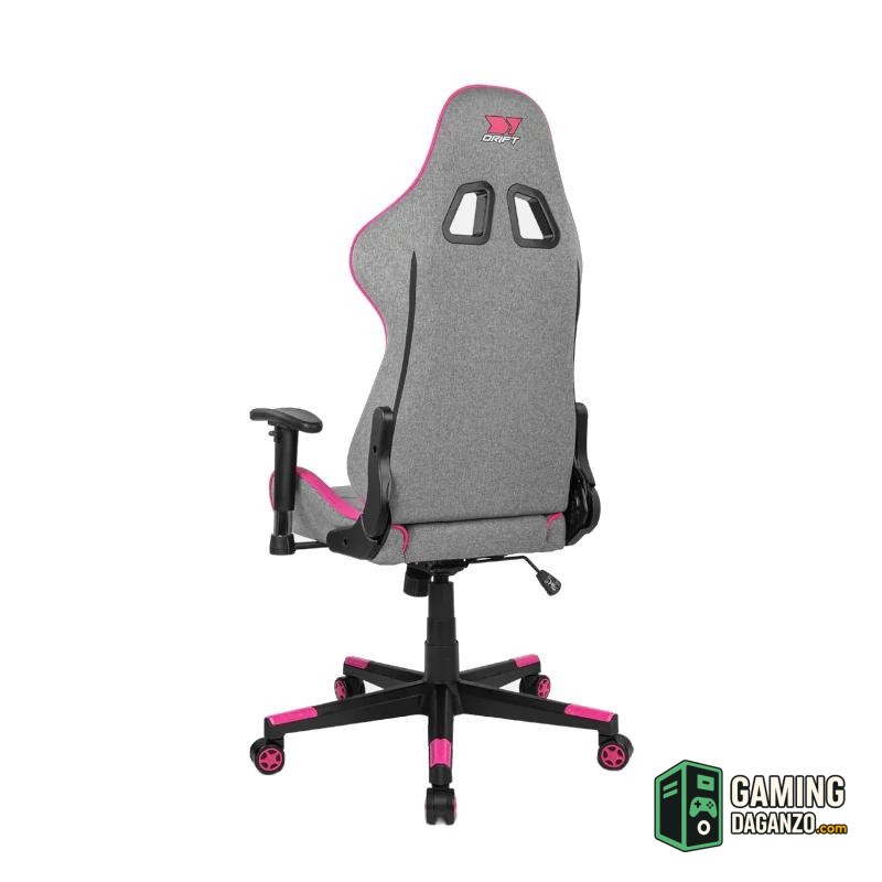 DRIFT Silla Gaming DR90 PRO Gris/Rosa-Accesorios Gaming-1 Gamingdaganzo.com