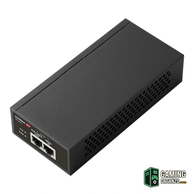 Edimax GP-201IT Inyector POE+ Gigabit 30W 802.3at-Accesorios Redes-1 Gamingdaganzo.com