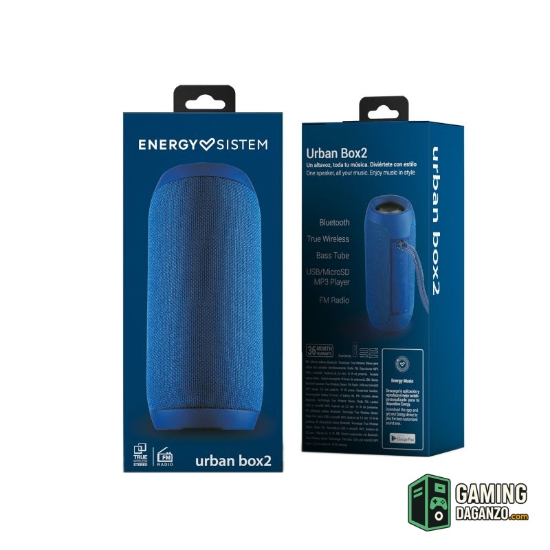 Energy Sistem Altavoces urban box 2 ocean-Audio-1 Gamingdaganzo.com