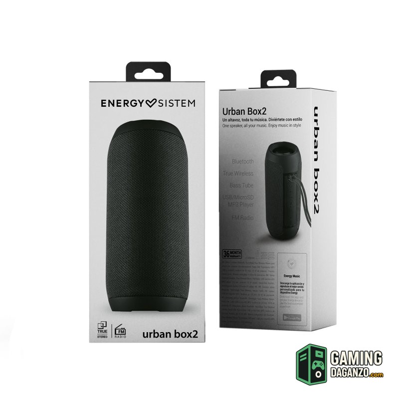 Energy Sistem Altavoces urban box 2 onyx-Audio-1 Gamingdaganzo.com