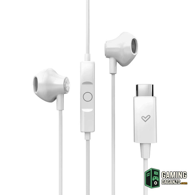 Energy Sistem Auriculares EasyPods Type C Snow-Audio-1 Gamingdaganzo.com