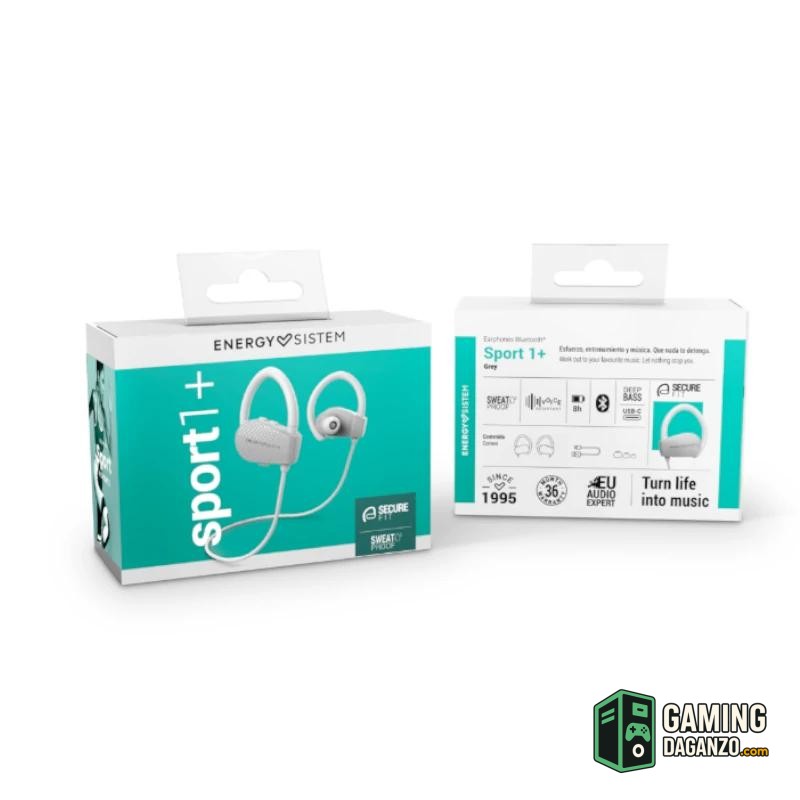 Energy Sistem Auriculares Sport 1+ Grey Bluetooth-Audio-1 Gamingdaganzo.com