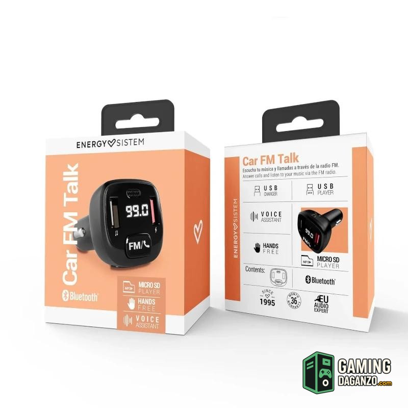 Energy Sistem Car FM Talk Negro