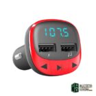 Energy sistem Car Transmitter FM Red (microSD,MP3)-Reproductores Gamingdaganzo.com