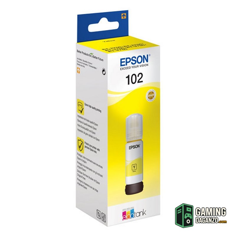 Epson Botella Tinta Ecotank 102 Amarillo