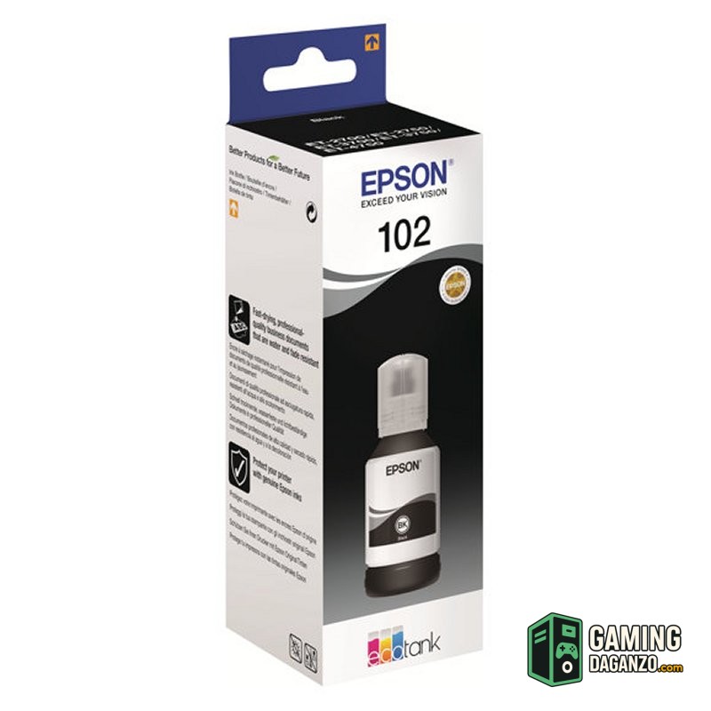 Epson Botella Tinta Ecotank 102 Negro