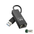EWENT ADAPTADOR DE RED GIGABIT USB 3,2 Gen 1-Adaptadores red Gamingdaganzo.com