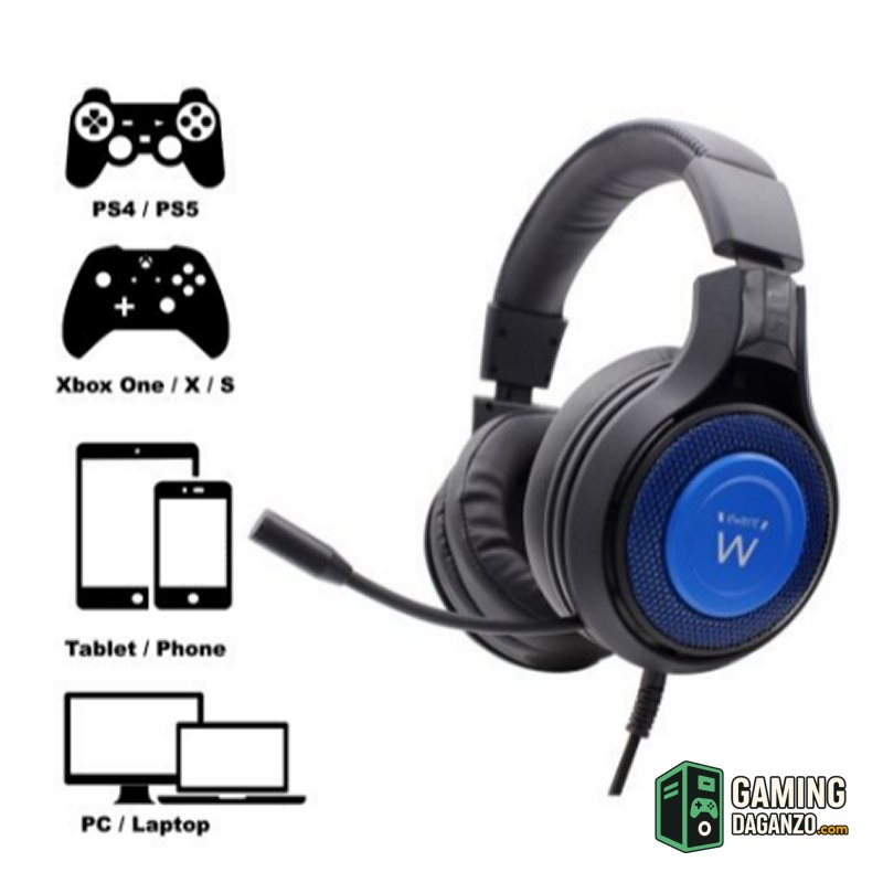 EWENT Auricular Gaming Profesional PL3322-Audio-1 Gamingdaganzo.com