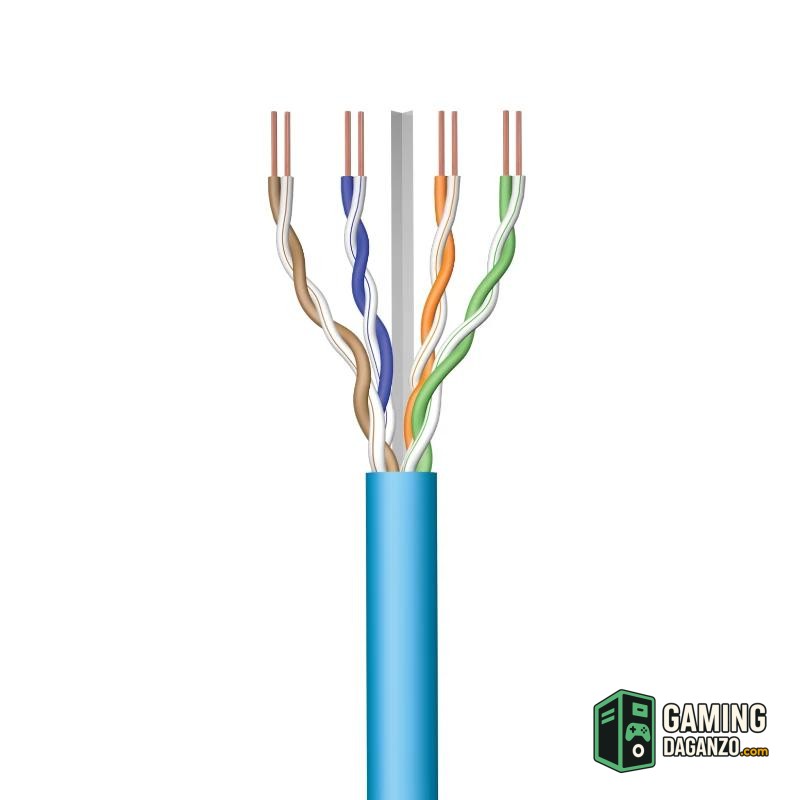 Ewent Bobina Cable Red CAT6A U/UTP,LSZH,100m