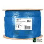 Ewent Bobina Cable Red CAT6A U/UTP,LSZH,305m