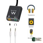 Ewent Cable adaptador de audio USB tipo C/ Jack-Accesorios Imagen y Sonido-2 Gamingdaganzo.com