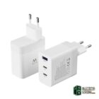 EWENT Cargador carga rapido 65w usb-c y usb-a