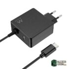 EWENT Cargador USB-C PD 45W +Puerto usb-A