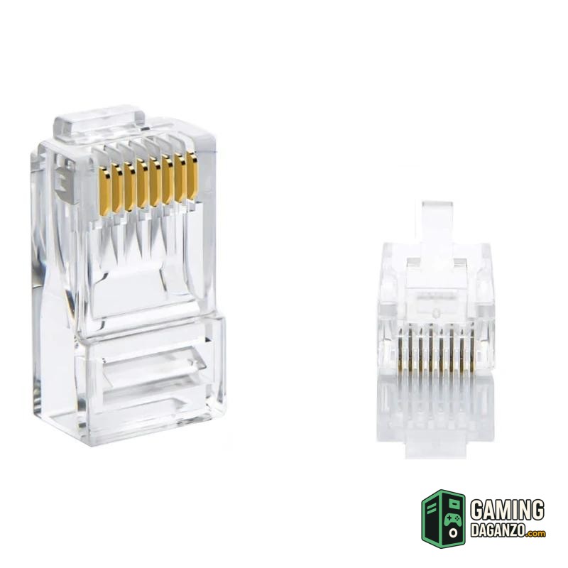 Ewent Conector Modular CAT 6 U/UTP, 100pcs-Accesorios Redes-1 Gamingdaganzo.com