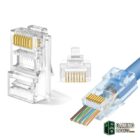EWENT EASYCONNECT MODULAR CAT 6 U/UTP, 100pcs-Accesorios Redes-2 Gamingdaganzo.com