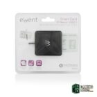 EWENT EW1052 Lector Tarjetas USB2 DNI/Sanitaria-Lectores tarjetas-1 Gamingdaganzo.com