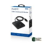 EWENT EW1055 Lector Tarjetas USB-C/ DNI electronic-Lectores tarjetas-2 Gamingdaganzo.com