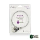 EWENT EW1242 Cable de Seguridad con llave
