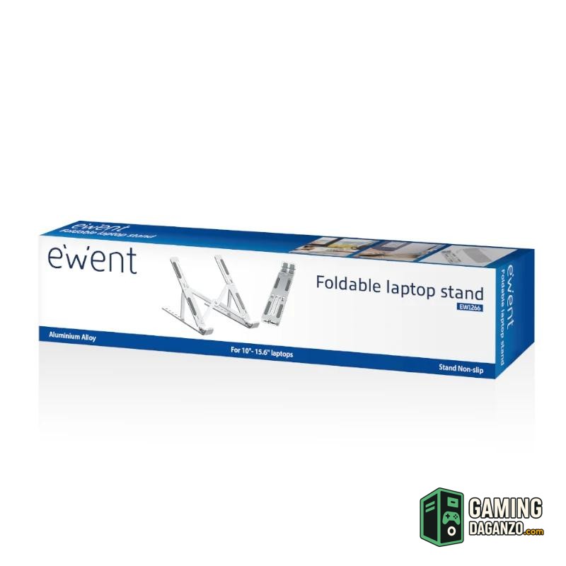 Ewent EW1266 soporte portatil viaje aluminio hasta