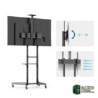 EWENT EW1539 Soporte suelo con ruedas tv 37" a 70"-Accesorios Imagen y Sonido-1 Gamingdaganzo.com