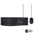 Ewent EW3006 kit teclado+ raton escrit. silenciosa-Teclados y ratones Gamingdaganzo.com