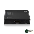 EWENT EW3730 Switch HDMI 4K 3x1con mando distancia-Accesorios Imagen y Sonido-2 Gamingdaganzo.com
