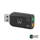 EWENT EW3751 Adaptador Usb soundcard 5.1-Accesorios PC y TPV Gamingdaganzo.com