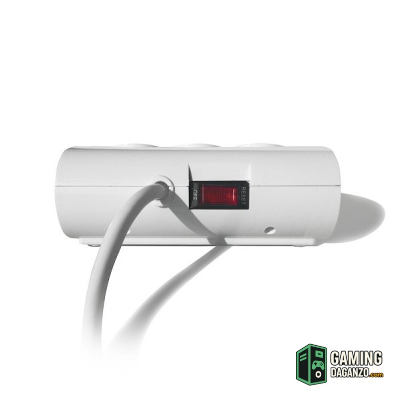 EWENT EW3935 Regleta 5 Schuko + 2 usb 2.1A