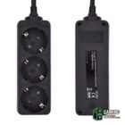 Ewent Ew3959 Regleta 3 tomas Negro