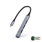 EWENT Hub Slim tipo C 4 puertos