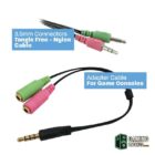 EWENT PL3320 Gaming Headset with Mic for PC and Co-Audio-3 Gamingdaganzo.com