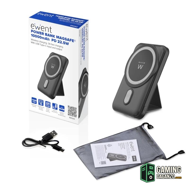 EWENT POWERBANK 10000mAh MagSafe PD 22,5W
