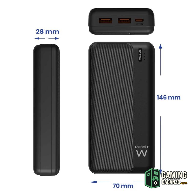 EWENT POWERBANK 20000mAh PD 22,5W