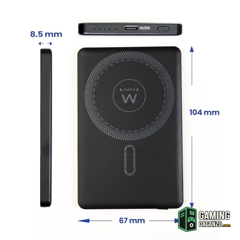 EWENT POWERBANK SLIM 5000mAh MagSafe PD 20W