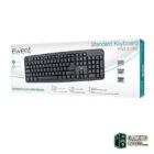 Ewent Teclado Slim EW3109 usb Negro-Teclados y ratones-1 Gamingdaganzo.com