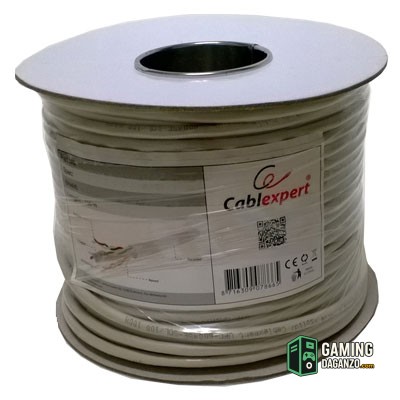 Gembird Bobina RJ45 CT6 UTP Rigido 100 Metros-Accesorios Redes-1 Gamingdaganzo.com