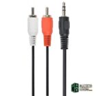 Gembird Cable Audio MJACK RCA M/M 5 Mts-Accesorios Imagen y Sonido Gamingdaganzo.com
