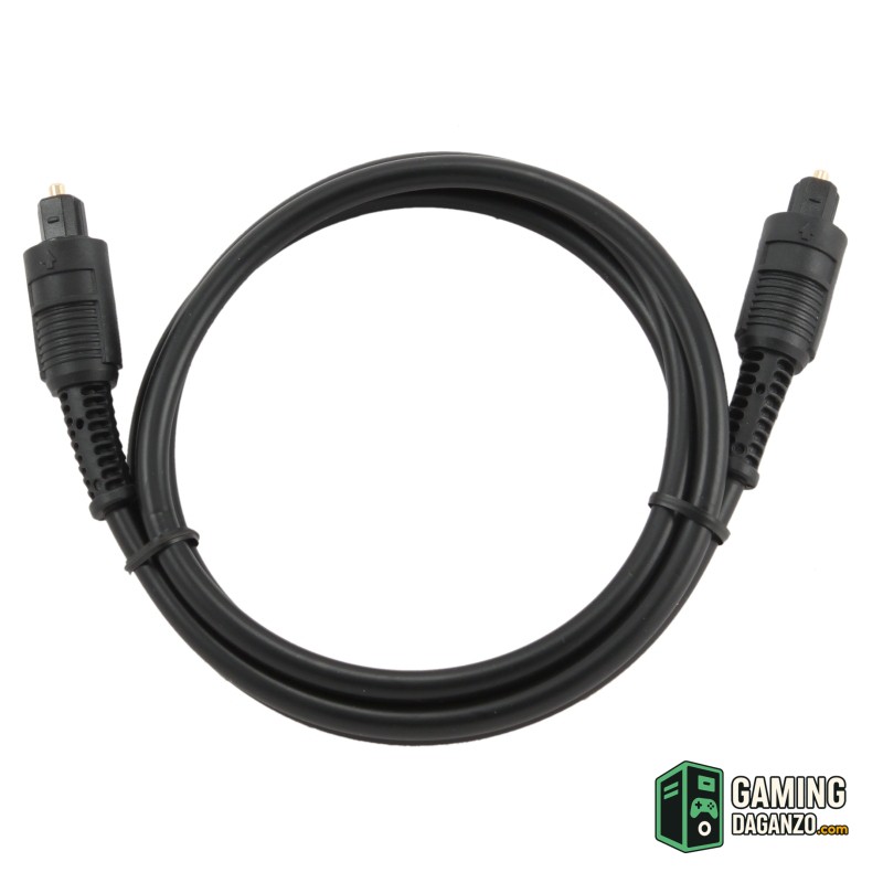 Gembird Cable Audio Optico Toslink 1 Mts Negro-Accesorios Imagen y Sonido-1 Gamingdaganzo.com