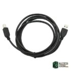 Gembird Cable USB 2.0 Tipo A/M-B/M 1.8 Mts Negro-Accesorios Impresora/Escaner-1 Gamingdaganzo.com
