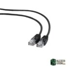 Gembird Latiguillo Cat.5e UTP 0.25 M Negro-Accesorios Redes Gamingdaganzo.com