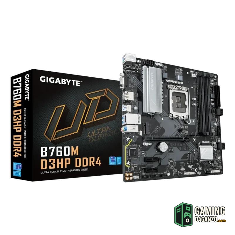 Gigabyte Placa Base B760M D3HP DDR4 mATX LGA1700-Placas base-1 Gamingdaganzo.com